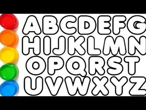 Learn ABCD Alphabets and numbers Counting 123.Shapes for kids and Toddlers.ABC nursery song.