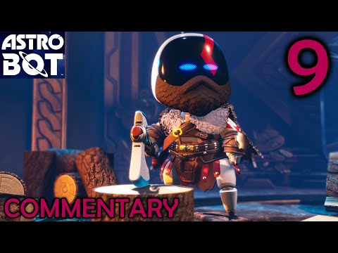 Another Of My Favourites: Astro Bot PS5 Playthrough Part 9 - God Of War Inspired Level