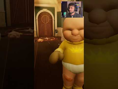 Yeh bacha fug gaya🤣 #funnygames #horrorgaming #gamingshorts #babyinyellowgameplay #babyinyellow