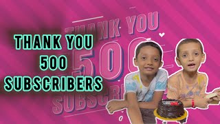 I Reached My First Milestone! #vlog #500subs #thankyou