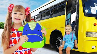 First Day at School and other funny stories for kids