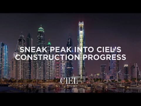 Time lapse of Construction Progress | Ciel | The First Group