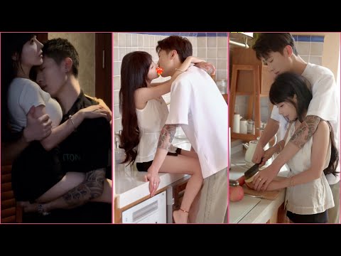 Tall Man Ft Short Girl Couple|Couple At Night Sleeping Routine ❤️‍🔥