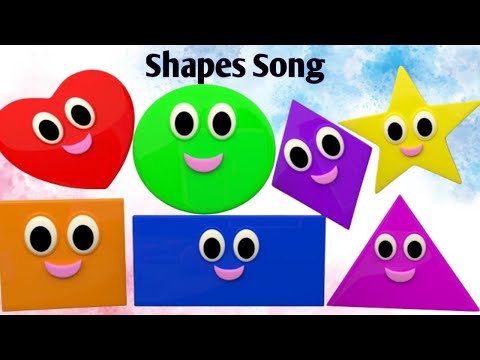 Shapes Song | We are shapes |Nursery Rhymes And Kids Song