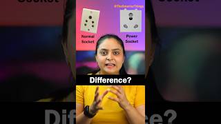 Normal Socket Vs Power Socket | #shorts #youtubeshorts #short #electrical