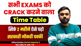 Best Time Table for All SSC EXAMS  ✅ Syllabus 2025 Aditya Ranjan Sir Strategy | Rankers Gurukul #ssc