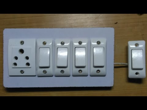 1 Socket 4 Switch Connection, 1 Socket 5 Switch Connection,Board Connection Kaise Kare