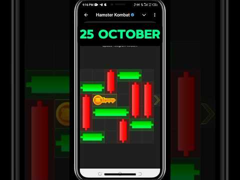 Hamster Kombat Mini Game Puzzle 25 October Today