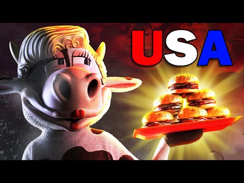 Celebrating Memorial Day by making ENDLESS SPOOKY BURGERS!! | Happy's Humble Burger Farm