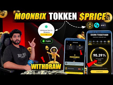 🤑1O$😱|| MOONBIX TOKEN WITHDRAW IN BINANCE || MOONBIX AIRDROP | MOONBIX LISTING | MOONBIX TOKEN PRICE