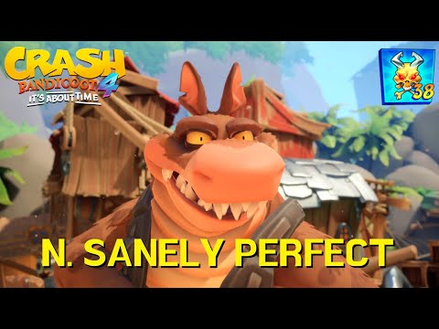 Crash Bandicoot 4 (PS5) Dingodile All Levels - N. Sanely Perfect