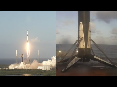 SpaceX Starlink 198 launch and Falcon 9 first stage landing, 23 October 2024