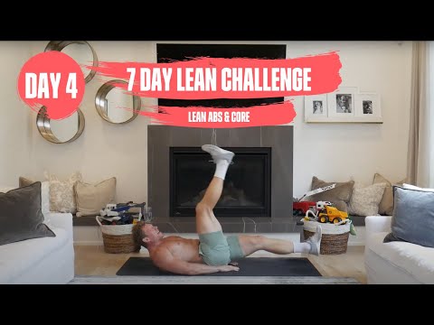 DAY 4 | LEAN ABS & CORE | 7 DAY FREE LEAN CHALLENGE