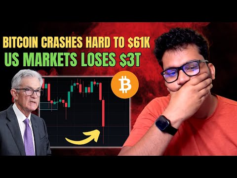 [LIVE] BITCOIN CRASHES HARD - US MARKETS RED ALERT | BITCOIN UPDATE