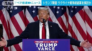 トランプ陣営のウクライナ戦争終結案　米紙　いまの前線で領土凍結か(2024年11月12日)