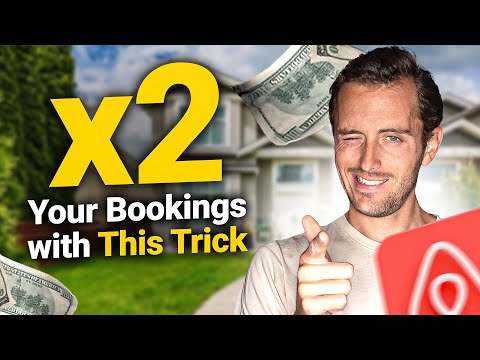 DOUBLE your Airbnb bookings (one simple trick)