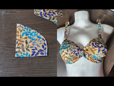 32 Size No Hook Bra Cutting and Stitching | Small Size