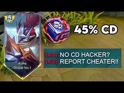 THIS 45% COOLDOWN WILL MAKE YOU CHEATER!! NEW BUILD FOR ALPHA 😱