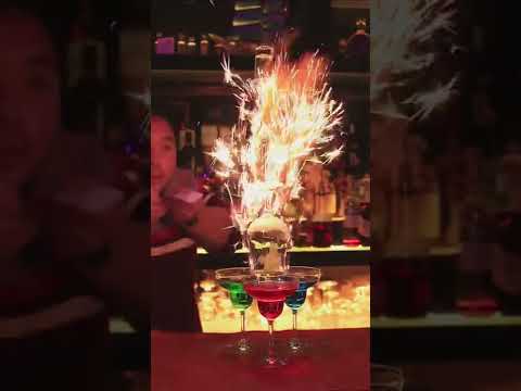 David Tao Bartender Skill | Cocktails Mixing Techniques At Another Level #02 - TikTok Shorts