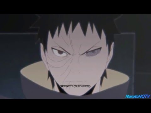 Kakashi vs Obito - English Dub