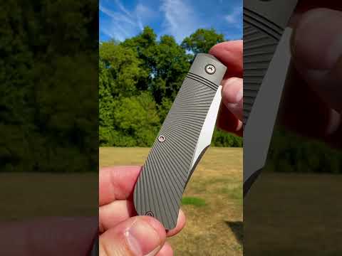 Jack Wolf Knives Benny's Clip Titanium Starburst