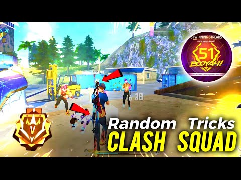 How To Win Every CS Rank With Random Players | Clash Squad Ranked Tips and Tricks | Free Fire