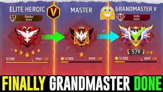 Road To Grandmaster In Solo 🥵 Solo Rank Push Tips and Tricks |Season 41 #freefire