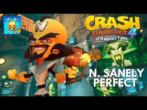 Crash Bandicoot 4 (PS5) Cortex All Levels - N. Sanely Perfect (No death)