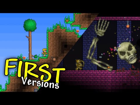 The FIRST versions of Terraria (Beta & Pre alpha)