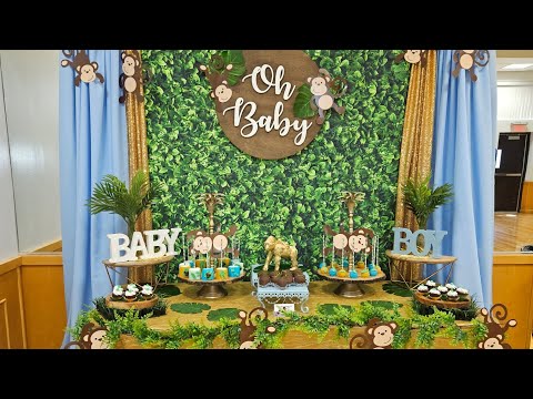 Baby Shower/Monkey/Jungle Theme