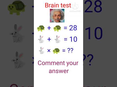 Brain test || #math #quizgame #quiz #mathematics #gkquestion