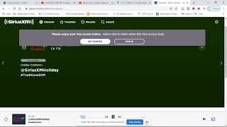 Holiday Traditions SIRIUS XM bumper