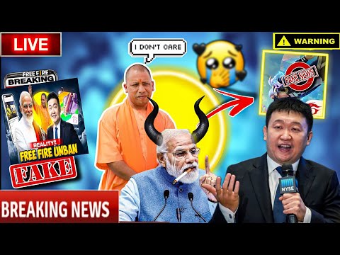 FREE FIRE UNBAN REALITY😱FAKE NEWS OR GOOD NEWS🤔100% CONFIRM FF UNBAN IN INDIA