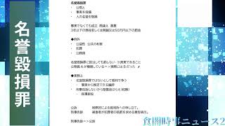 名誉毀損罪は５０万円以下の罰金