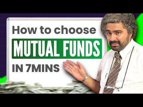 How to select BEST MUTUAL FUNDS for beginners (In 7 Mins) | Varun Mehta