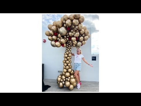 Gold Balloon Apple Tree | Rosh Hashanah decor