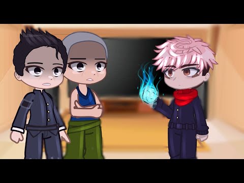 Past Itadori's Friends + Teacher React To Him In Future || Jujutsu Kaisen || Gacha React