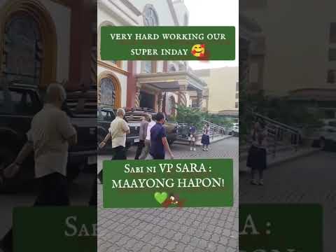 VP SARA DUTERTE BUMISITA SA MASTBATE CITY CATHEDRAL | #vpsara #indaysara #saraduterte