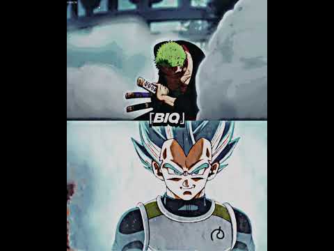 Vegeta vs Zoro #anime #dbzedit #onepiece #zoro #vegeta