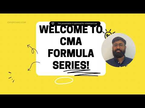 CMA FORMULA SERIES | Liquidity Ratio