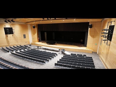 Video Case Study - School Auditorium Renovation Featuring Modernfold Acousti-Seal & Skyfold Classic