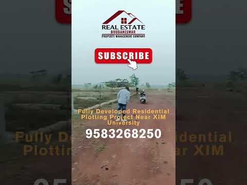 Fully Developed Residential Plot For Sale In Bhubaneswar Near XIM University With 30 feet Road