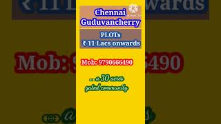 Plot for sale in Chennai | Land for sale in Chennai #shorts  #shortsfeed