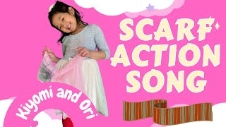 SCARF PRESCHOOL SONG |Learning Body Parts  Action Song