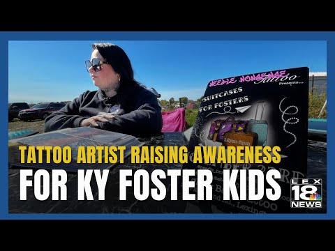 Tattoo Artist Supporting Foster Kids