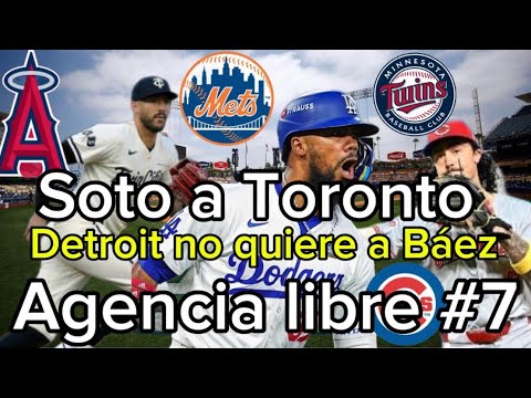 SOTO A TORONTO,DETROIT NO QUIERE A JAVIER BÁEZ, CORREA SE QUEDA EN MINESOTA y MUCHO MÁS…..