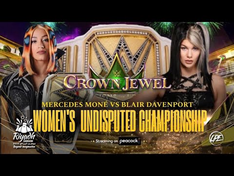 CROWN JEWEL || MERCEDES MONÉ VS BLAIR DAVENPORT || WOMEN'S UNDISPUTED CHAMPIONSHIP ||