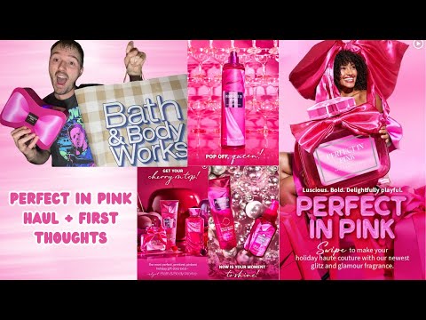 💕 Bath & Body Works Perfect In Pink Haul + First Thoughts 💕