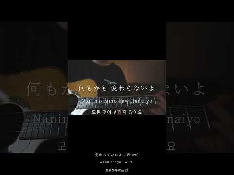 分かってないよ/WurtS(弾き語りcovered  byあれくん)