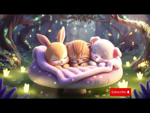 🍄Soft Lullabies for a Calm Night 🍄| Gentle Sleep Music for Babies